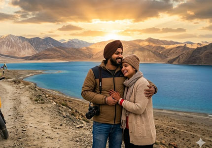 Chandigarh to Spiti Valley Romantic (Honeymoon) Getaway