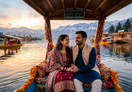 Honeymoon Tour: Chandigarh to Kashmir Valley